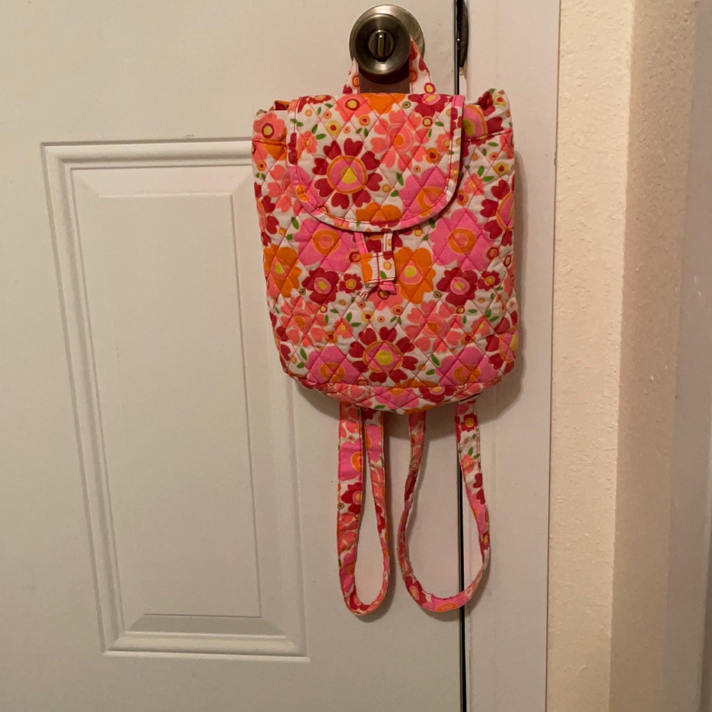 Small Flowered Backpack